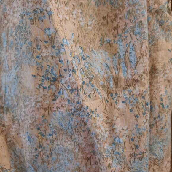 NWT H&M Cotton Floral Maxi Dress, Size XS - Picture 5 of 6